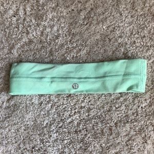 Lululemon Mint Green Headband